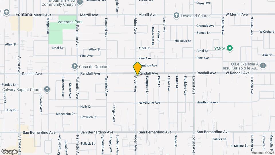 9325 Adler Ave Map and Location Details