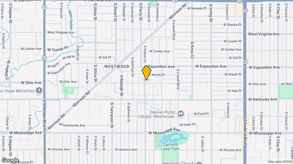 790 S Patton Ct Map and Location Details