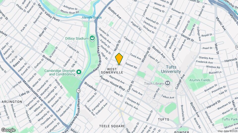 132 W Adams St, Unit 132 Map and Location Details