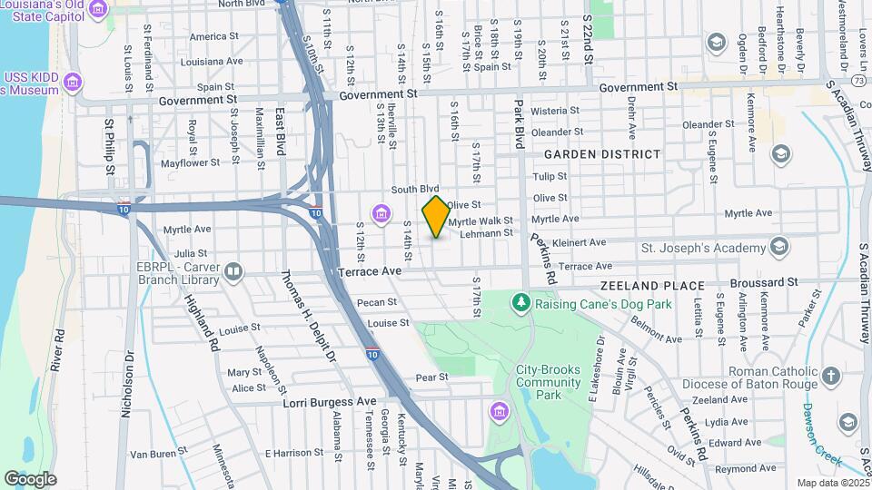 1201 S 15th St Mapa y Detalles de la Ubicación