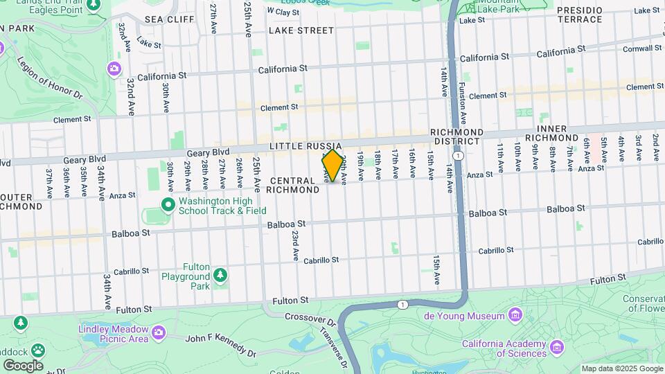 2943-2949 Anza St Mapa y Detalles de la Ubicación