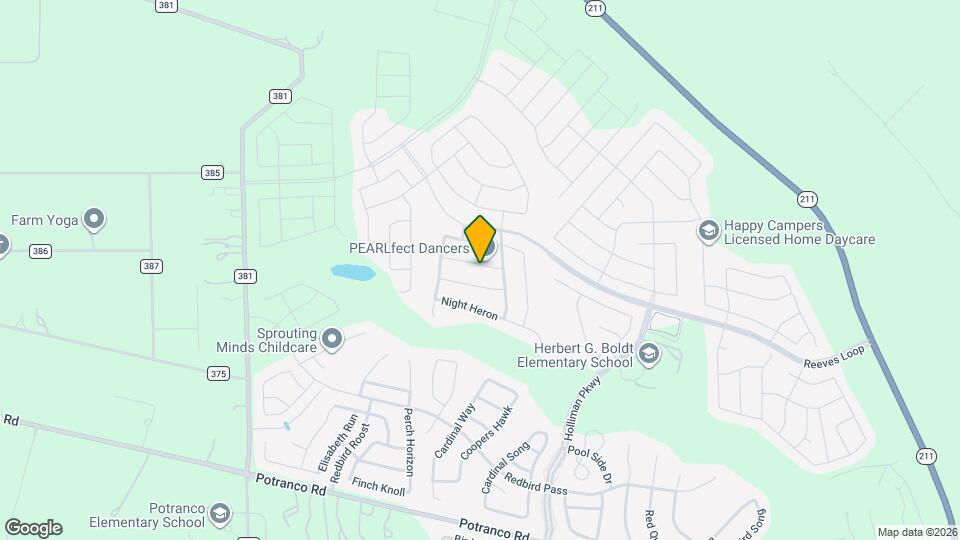 15426 Bobwhite Quail Mapa y Detalles de la Ubicación