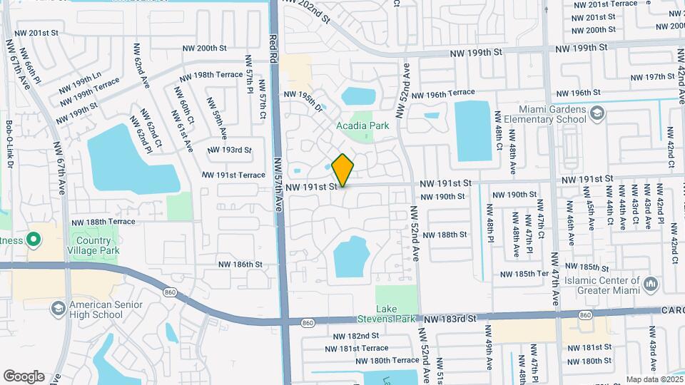 19030 NW 54th Ave Map and Location Details