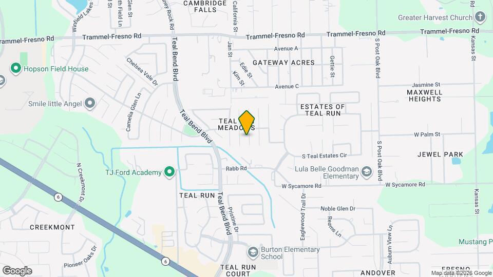 4018 Floral Way Ct Map and Location Details