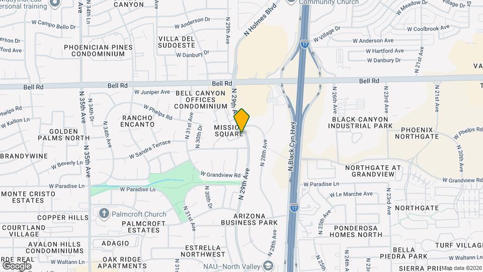 16445 N 29th Dr Map and Location Details