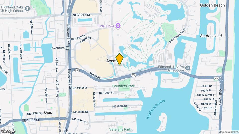 19501 W Country Club Dr, Unit 2203 Map and Location Details