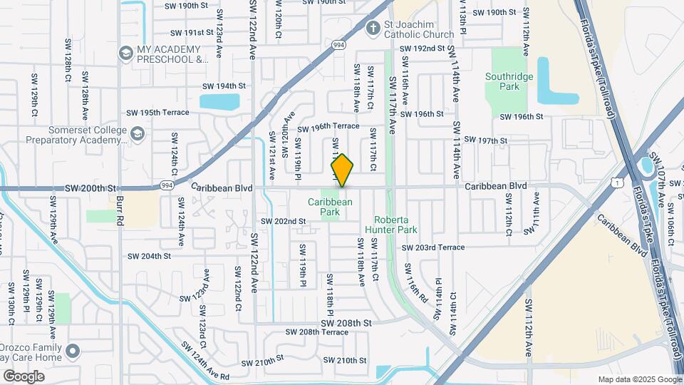 20004 SW 118th Ct Map and Location Details