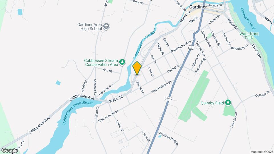 556 Water St, Unit #2 Map and Location Details