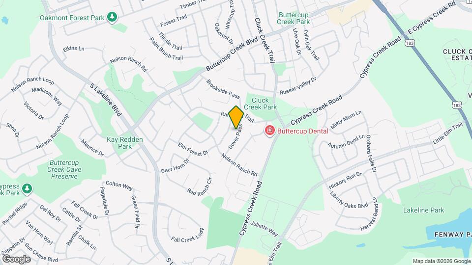 913 Dover Pass Map and Location Details