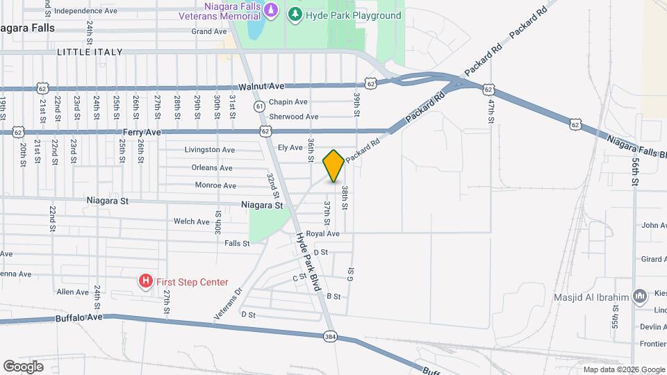 3340 Simmons Ave Map and Location Details