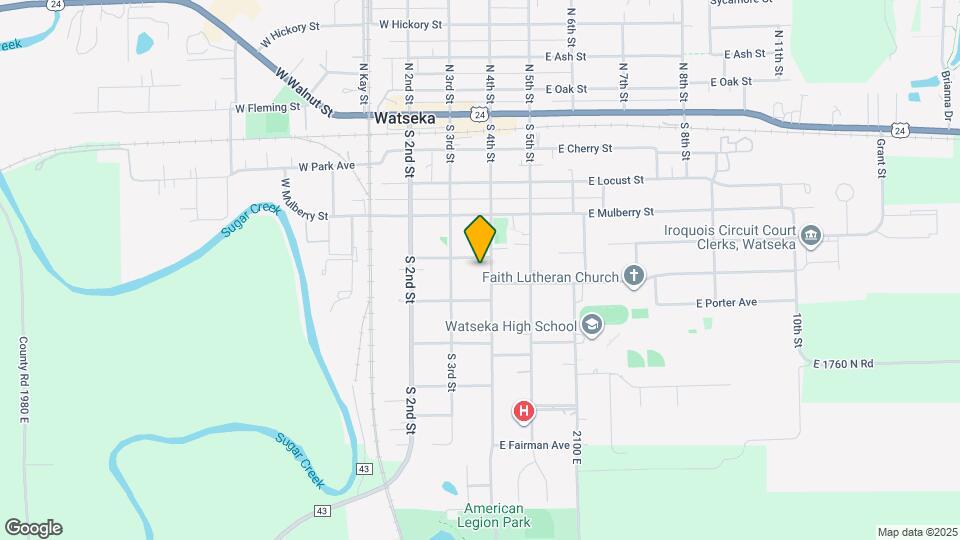 509 S 4th St Map and Location Details