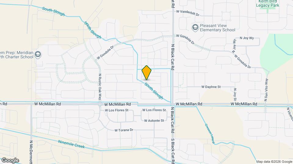 5122 W Milano Dr Map and Location Details