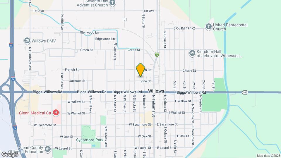 225 Vine St Map and Location Details