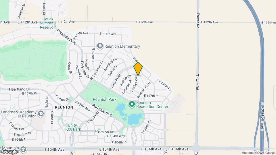 10816 Truckee Cir Mapa y Detalles de la Ubicación