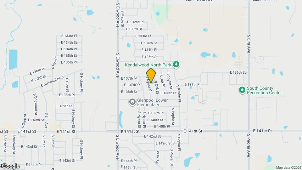 13761 S Nyssa Ct Map and Location Details