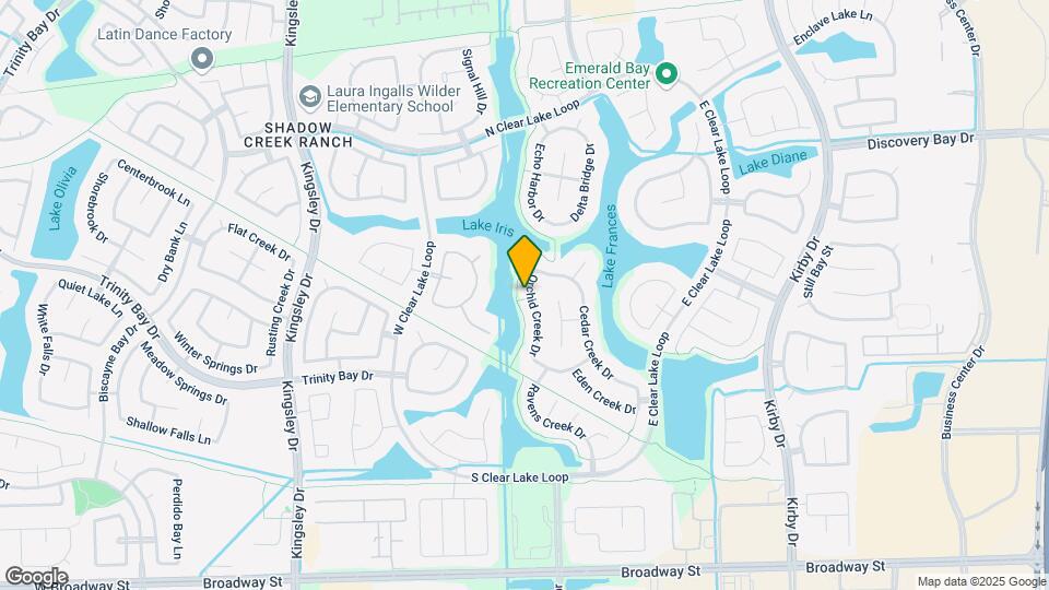 2506 Orchid Creek Dr Map and Location Details