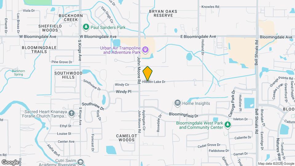 197 Hidden Lake Dr Mapa y Detalles de la Ubicación