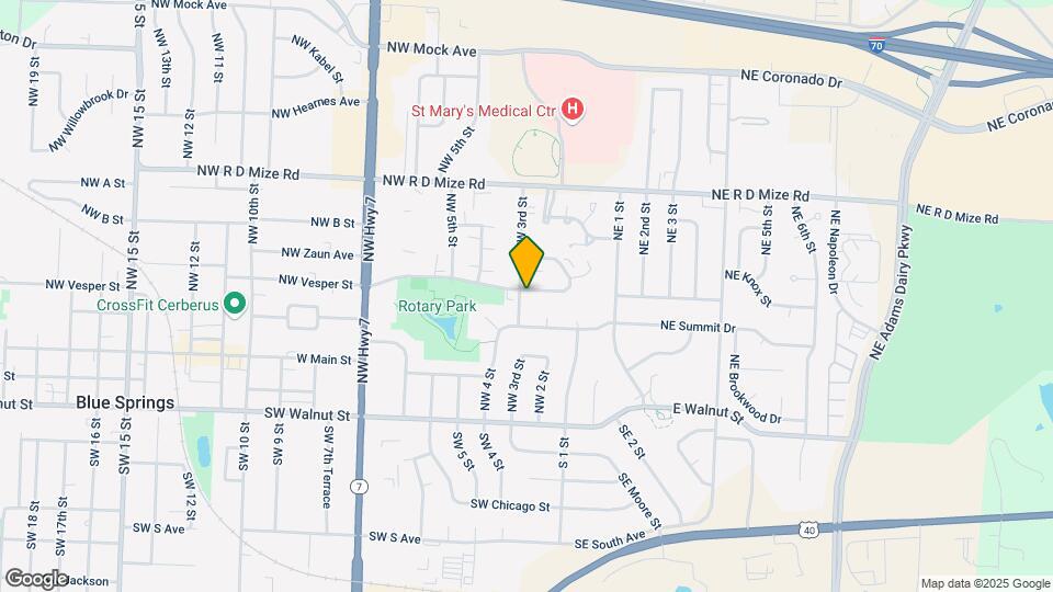 210-220 NW Vesper St Map and Location Details