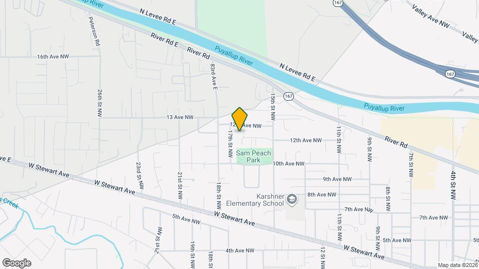 1705 Peach Park Ln Mapa y Detalles de la Ubicación