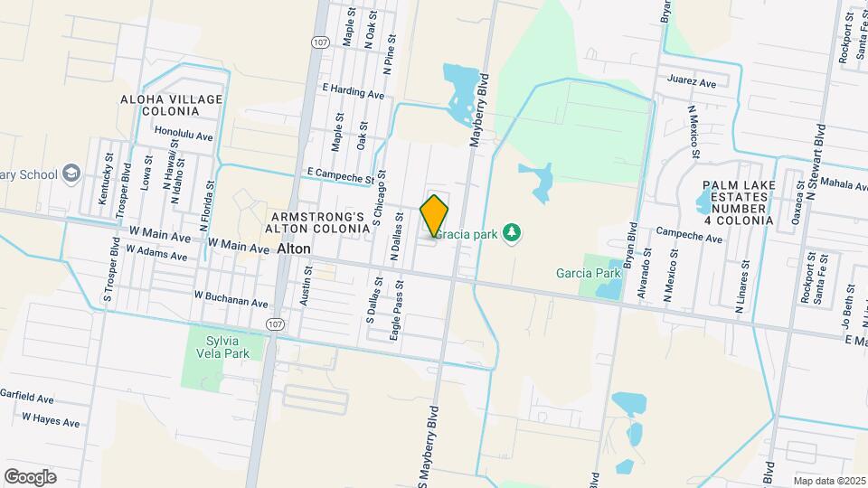 210 N Eagle Pass St Map and Location Details