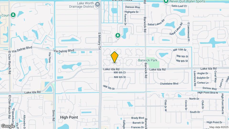801 Meadowlark Ln Map and Location Details