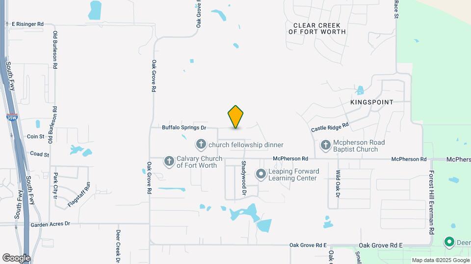 1032 Buffalo Springs Dr Map and Location Details