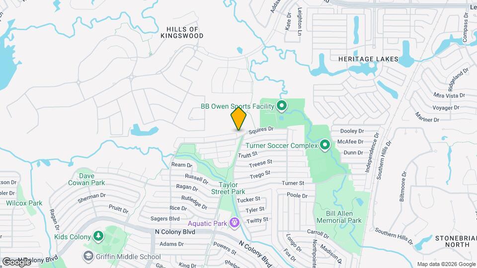 5588 Squires Dr Map and Location Details