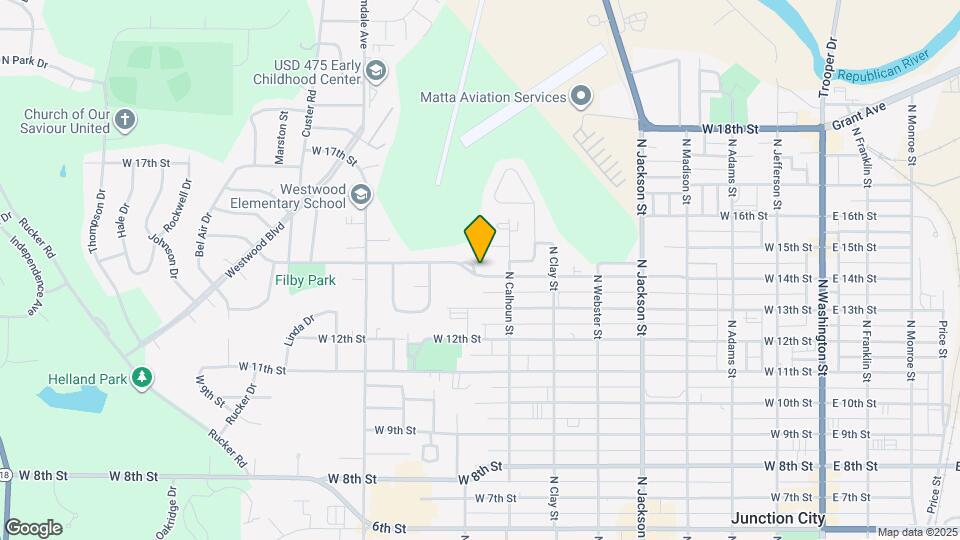 830 W 14th St Map and Location Details