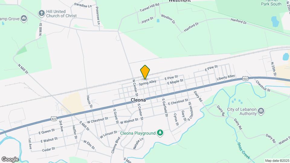 42 E Pine St Mapa y Detalles de la Ubicación