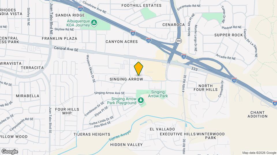 Hunter's Ridge Apartments Map and Location Details