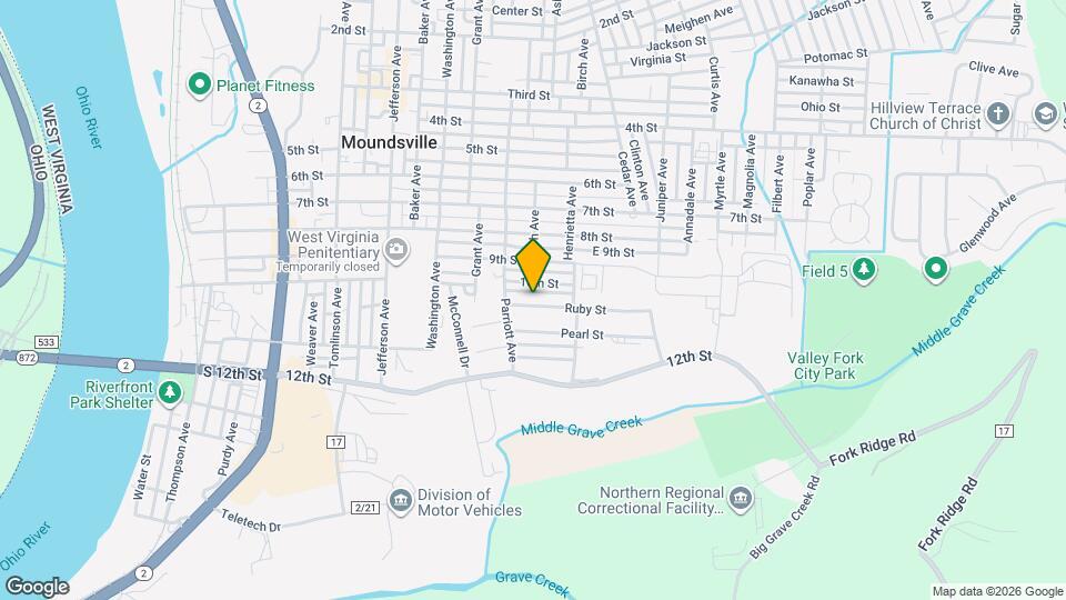 1316 Ruby St Map and Location Details