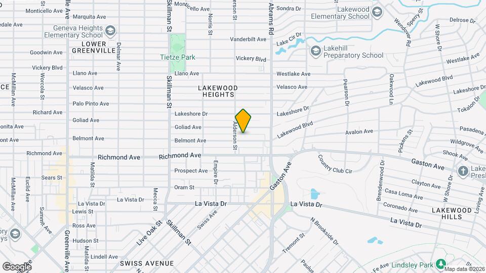 6313 Belmont Ave Map and Location Details