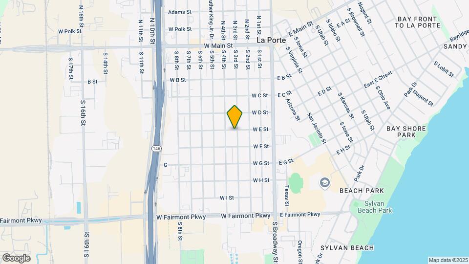 602 S 3rd St Map and Location Details