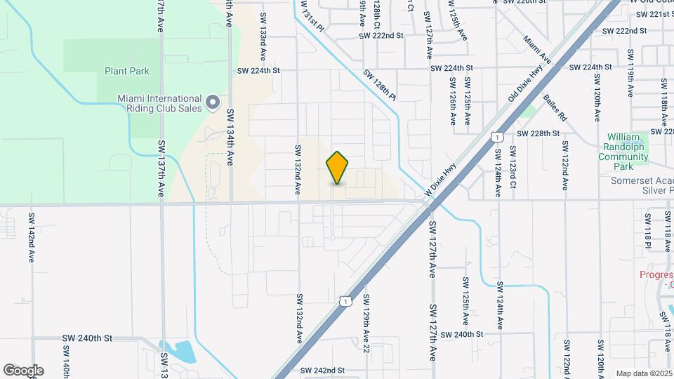 23111 SW 130th Ave Mapa y Detalles de la Ubicación