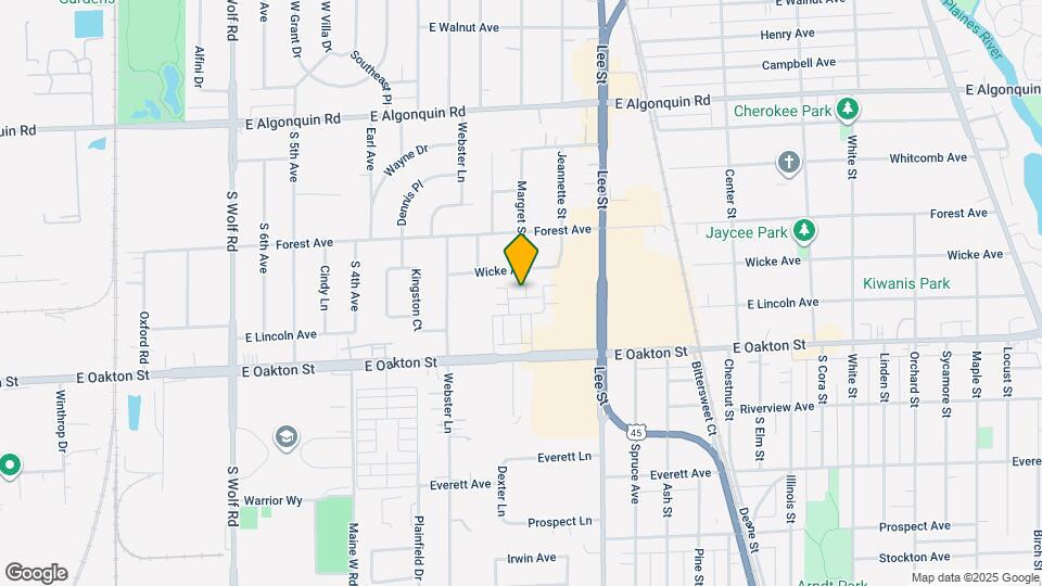 1490 Blaine St Map and Location Details