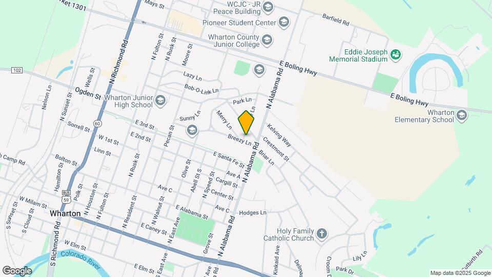 1106 Oriole Ln Map and Location Details