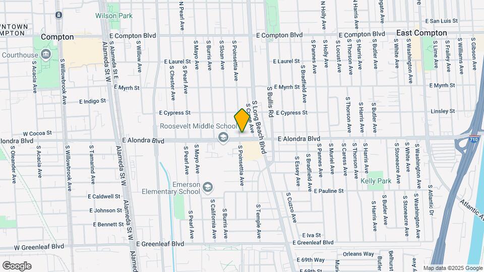 1301 E Alondra Blvd Map and Location Details