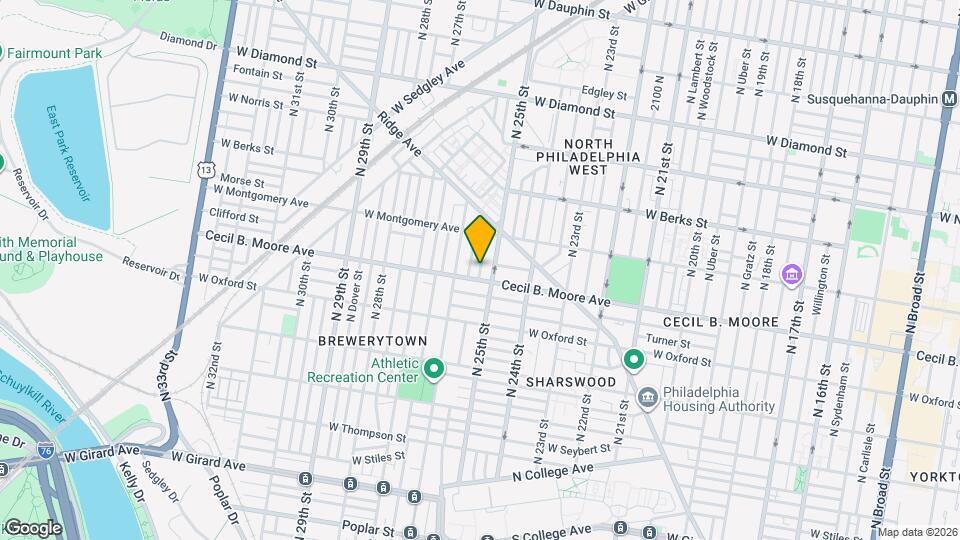 1702 N Stillman St Mapa y Detalles de la Ubicación