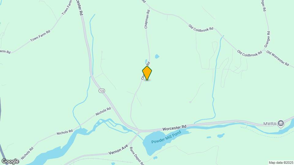 287 Chapman Rd Map and Location Details