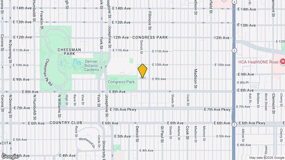 2800 E 9th Ave, Unit SI ID1026241P Mapa y Detalles de la Ubicación