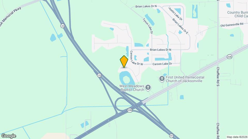 2454 Britney Lakes Ln Map and Location Details