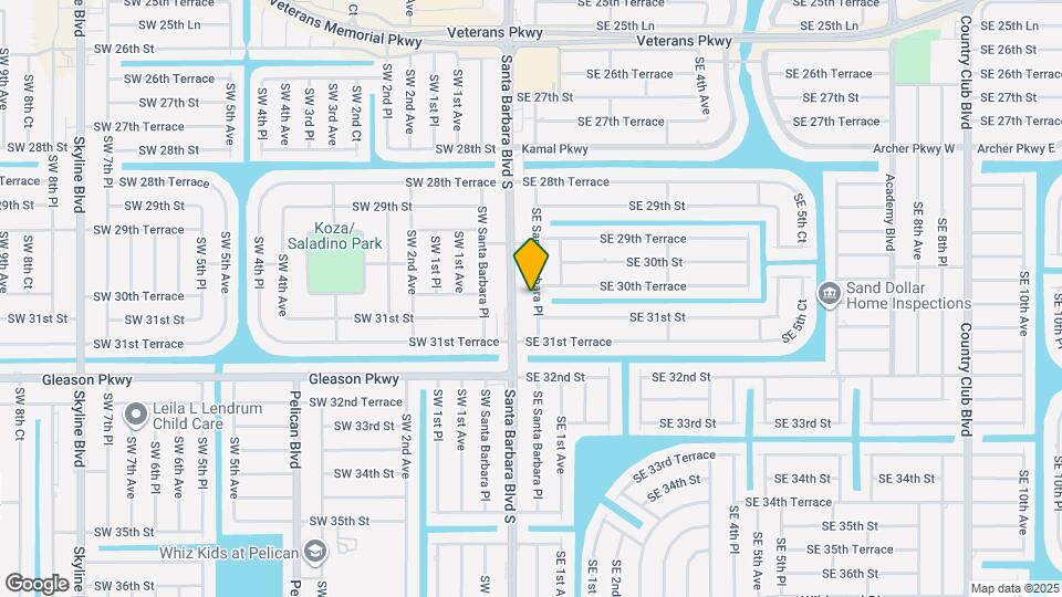 3018 SE Santa Barbara Pl Map and Location Details