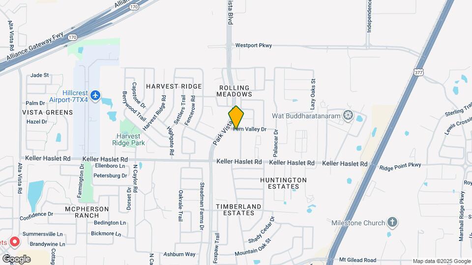 4516 Fern Valley Dr Map and Location Details