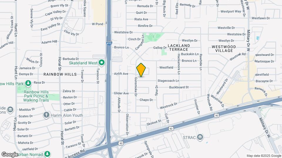 7907 Stagecoach Ln Map and Location Details