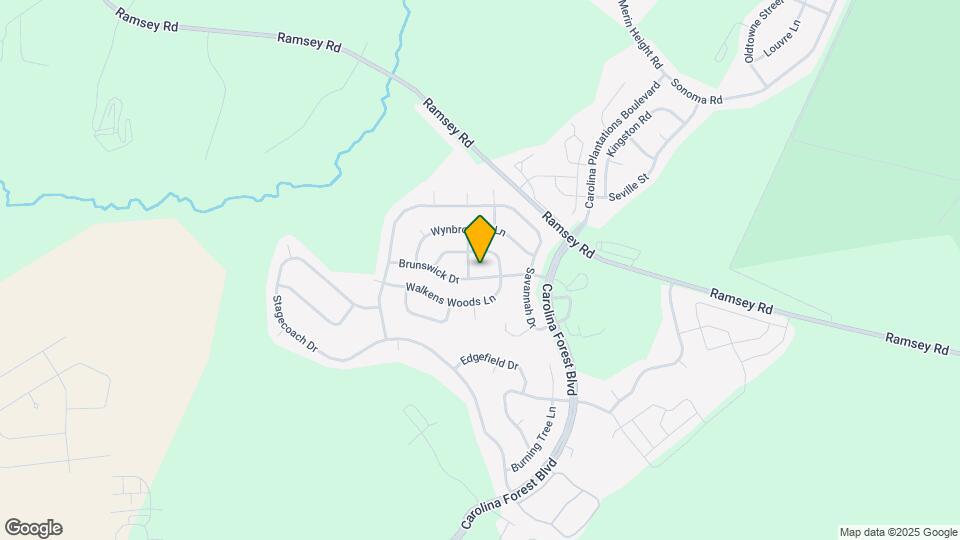 304 Brunswick Dr Map and Location Details