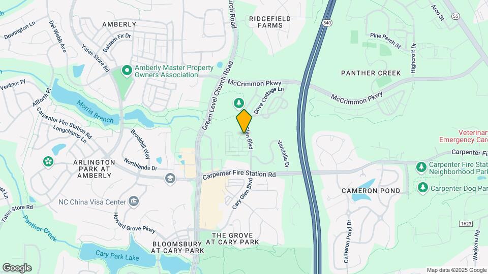 810 Carpenter Glenn Dr Map and Location Details