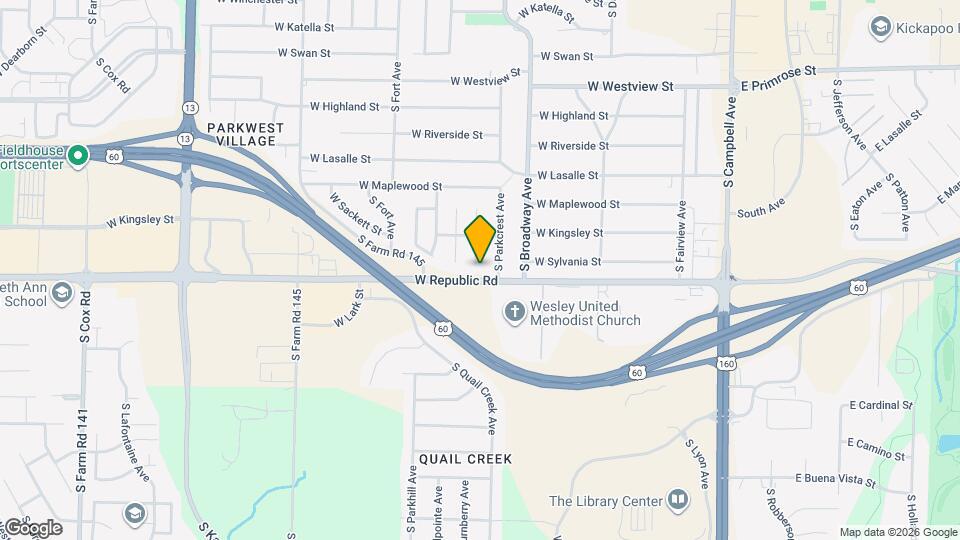 4138 S Miranda Ct Map and Location Details