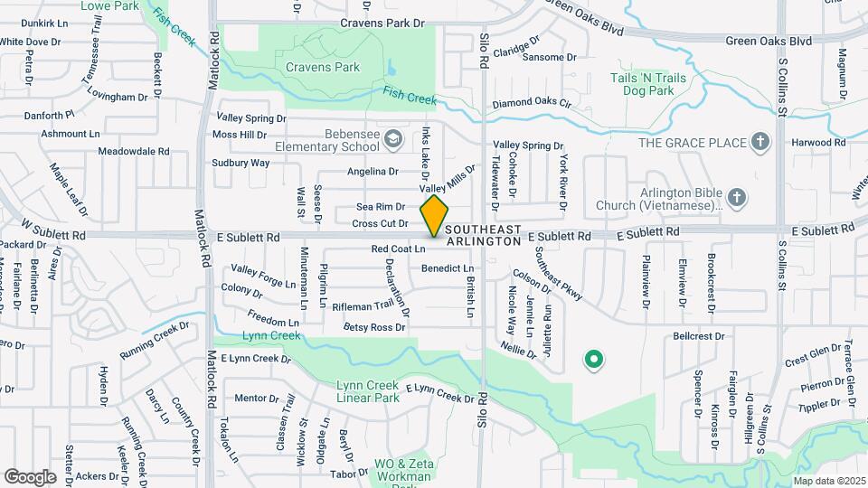 523 Red Coat Ln Map and Location Details