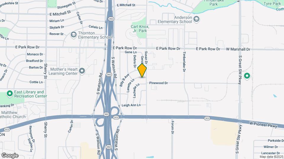2908 Lanette Ln Map and Location Details