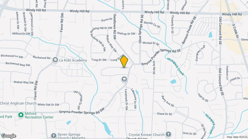 280 Timber Creek Ln SW Mapa y Detalles de la Ubicación